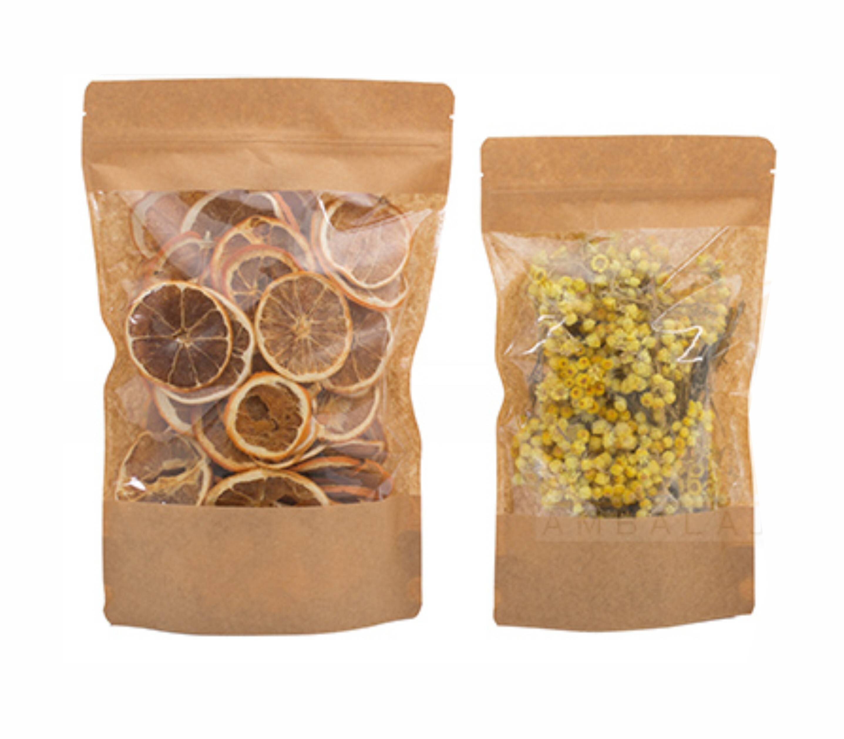 KRAFT PENCERELİ DOYPACK