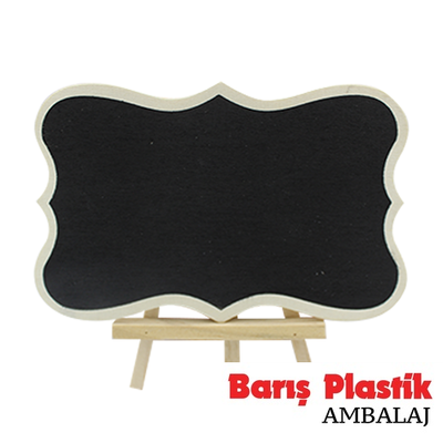 Ahşap Yazı Tahtası Bombeli Küçük - 2