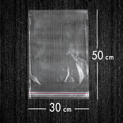 Bantlı Jelatin Poşet Şeffaf Torba 30x50 Cm / 5 Kg - 1
