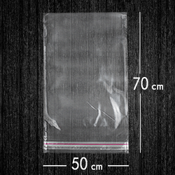 Bantlı Jelatin Poşet Şeffaf Torba 50x70 Cm / 5 Kg - 1
