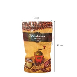 Baskılı Doypack Türk Kahvesi 15x23 Cm - 