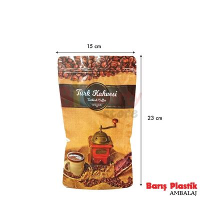 Baskılı Doypack Türk Kahvesi 15x23 Cm - 1