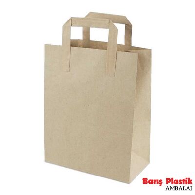 Catering Kağıt Çanta Flat Sap 32x16x32 25 li - 1