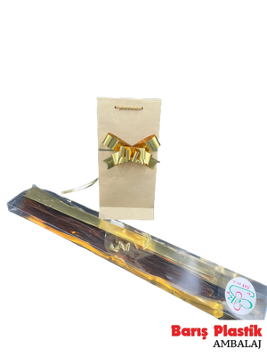 Çekmeli Fiyonk 19 Mm Parlak Gold 50 li - 1