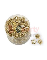 Fiyonk Süs Metalik Gold Renkli 1cm / 100 Adet - 