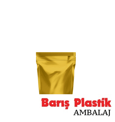 Gold Alüminyum Doypack 11x18x3,5 Cm - 1