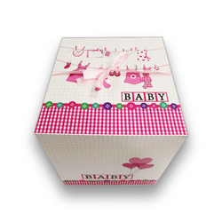 İthal Katlamalı Kutu Baby Pembe (Ebat Seçiniz) - 1