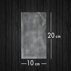 Jelatin Poşet Şeffaf Torba 10x20 Cm / 2 Kg - 1