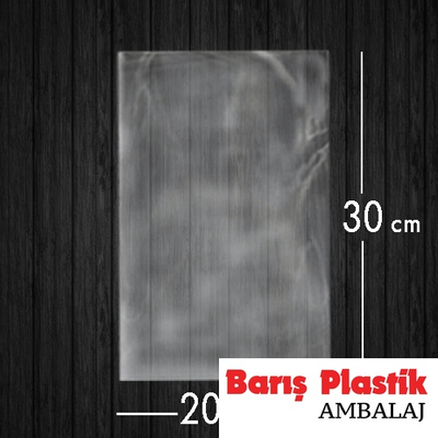 Jelatin Poşet Şeffaf Torba 20x30 Cm / 3 Kg - 1