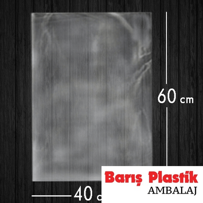 Jelatin Poşet Şeffaf Torba 40x60 Cm / 5 Kg - 1
