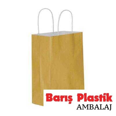 Kağıt Çanta 25x31 Cm Gold 25'li - 1
