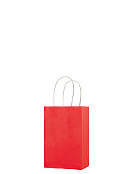 Kağıt Çanta Mini Boy 12x15x6 Cm 25 Parça Kırmızı - 