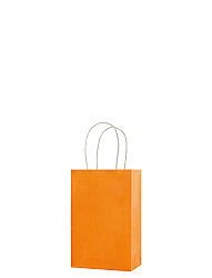 Kağıt Çanta Mini Boy 12x15x6 Cm 25 Parça Turuncu - 