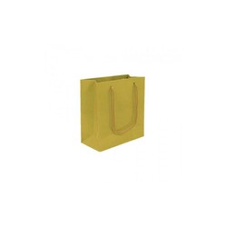 Karton Çanta 11 x 11 Cm Gold 50 'li - 