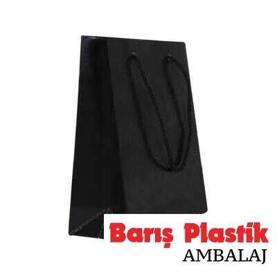 Karton Çanta 26 x 24 Cm Siyah 25li - 1