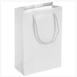 Karton Çanta 35 x 45 Cm Beyaz 10 Parça - 