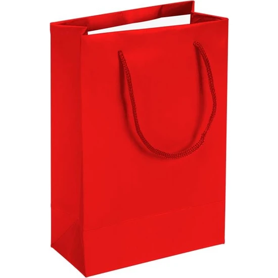 Karton Çanta 35 x 45 Cm Kırmızı 10 'lu - 