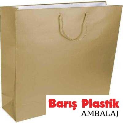Karton Çanta 54 x 38 Cm Gold 10 'lu - 1