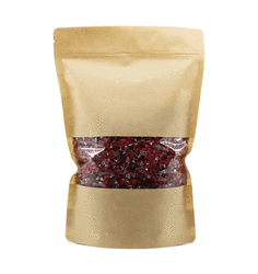 Kraft Pencereli Doypack 20x30x5 Cm - 