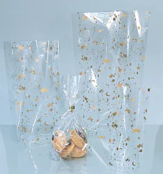 Kurabiye Jelatini Gold Desenli 11x19 10 Adet - 2
