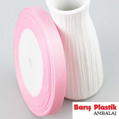 Kurdele Grogren 1 Cm x 10 Metre Pembe - 1