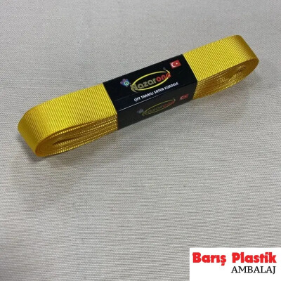 Kurdele Grogren 2cm 10mt Altın - 