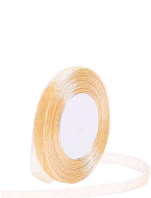 Kurdele Organze 1 Cm 22 Metre Altın - 1