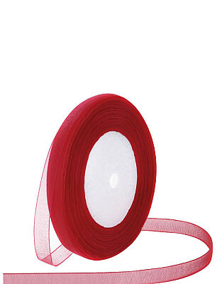Kurdele Organze 1 Cm 22 Metre Kırmızı - 1