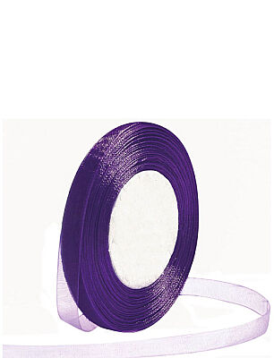 Kurdele Organze 1 Cm 22 Metre Mor - 1
