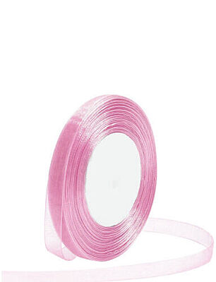 Kurdele Organze 1 Cm 22 Metre Pembe - 1
