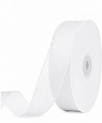 Kurdele Organze 2 Cm 22 Metre Beyaz - 