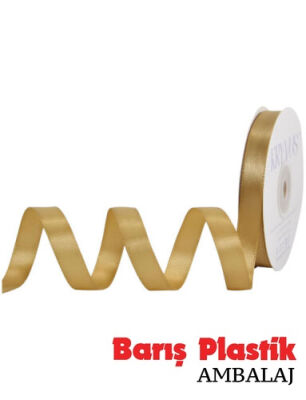 Kurdele Saten 1 Cm 10 Metre Altın - 1