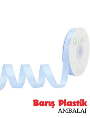 Kurdele Saten 1 Cm 10 Metre Mavi - 1