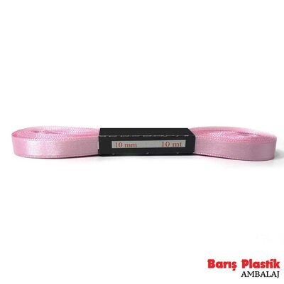 Kurdele Saten 1 Cm 10 Metre Pembe - 1