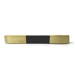 Kurdele Saten 1 Cm 10 Metre Simli Gold - 1