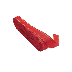 Kurdele Saten 2 Cm 10 Metre Kırmızı Gold Çizgili - 