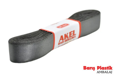 Kurdele Saten 2 Cm 10 Metre Koyu Gümüş - 