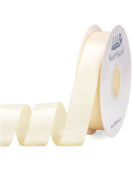 Kurdele Saten 2 Cm 10 Metre Krem - 