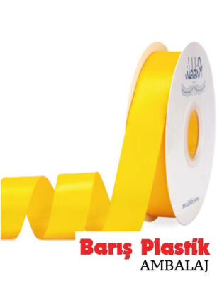Kurdele Saten 2 Cm 10 Metre Sarı - 1