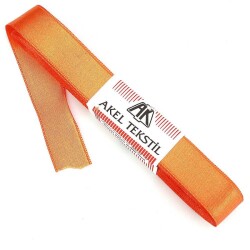 Kurdele Saten 2 Cm 10 Metre Turuncu - 
