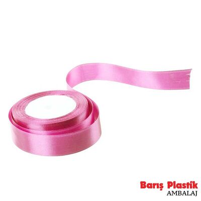Kurdele Saten 2.5 Cm 25 Metre Pembe - 1