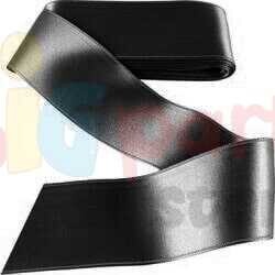 Kurdele Saten 6 cm 10 metre Siyah - 