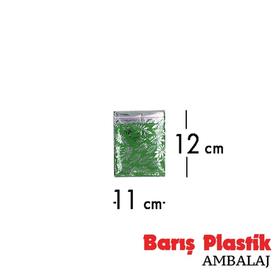 Metalize Hediye Paketi 11x12 Cm 100 lü - 2