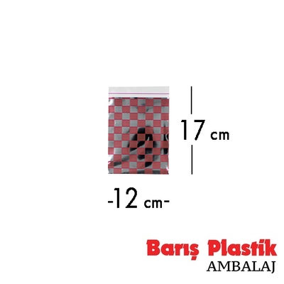 Metalize Hediye Paketi 12x17 Cm 100 lü