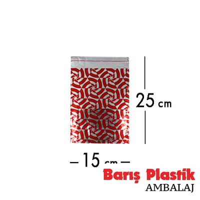 Metalize Hediye Paketi 15x25 Cm 100 lü - 2