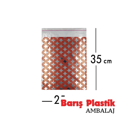 Metalize Hediye Paketi 25x35 Cm 100 lü - 2