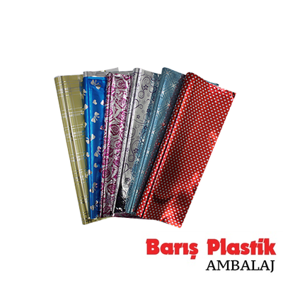 Metalize Hediye Paketi 30x35 Cm 100 lü - 1