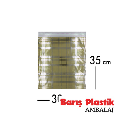 Metalize Hediye Paketi 30x35 Cm 100 lü - 2