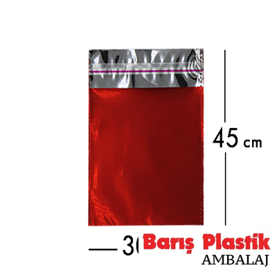 Metalize Hediye Paketi Lüks 30x45 50'li - 2