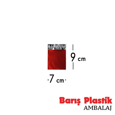 Metalize Hediye Paketi Lüks 7x9 50'li